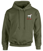 Grunge Flag Hooded Sweater - 图片 2