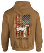 Grunge Flag Hooded Sweater