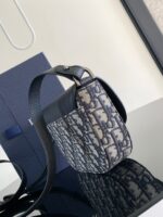 Mini Saddle Messenger Bag with Flap - Image 2