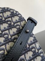 Mini Saddle Messenger Bag with Flap - Image 3