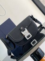 Mini Saddle Messenger Bag with Flap