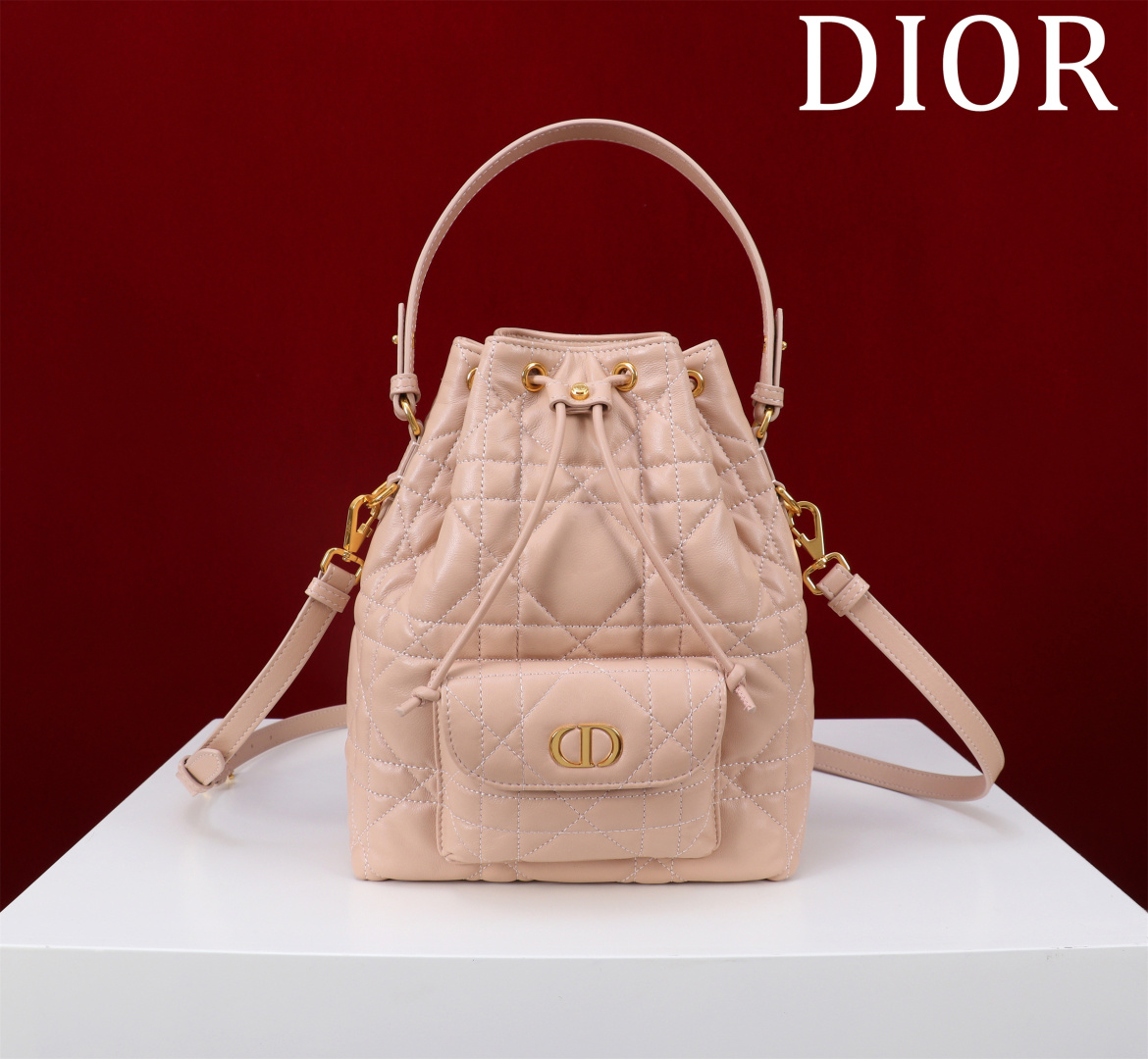 cmp_a1746289017219_6386.jpg Caro Nano Bucket Bag - Image 1
