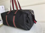 Black Technical Canvas Duffle - Image 5