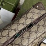 GG shoulder bag with leather details - Image 8