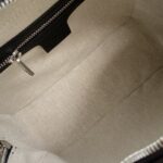 GG shoulder bag with leather details - Image 9