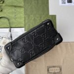 GG shoulder bag with leather details - Image 4
