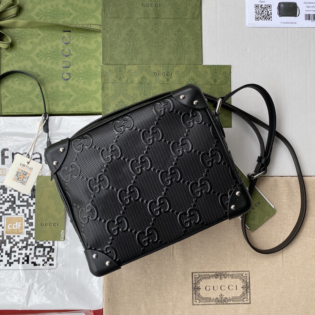 i1623589770_3153_0.jpg GG shoulder bag with leather details - Image 1