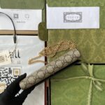 Bi-colour GG Marmont wallet on chain - Image 5