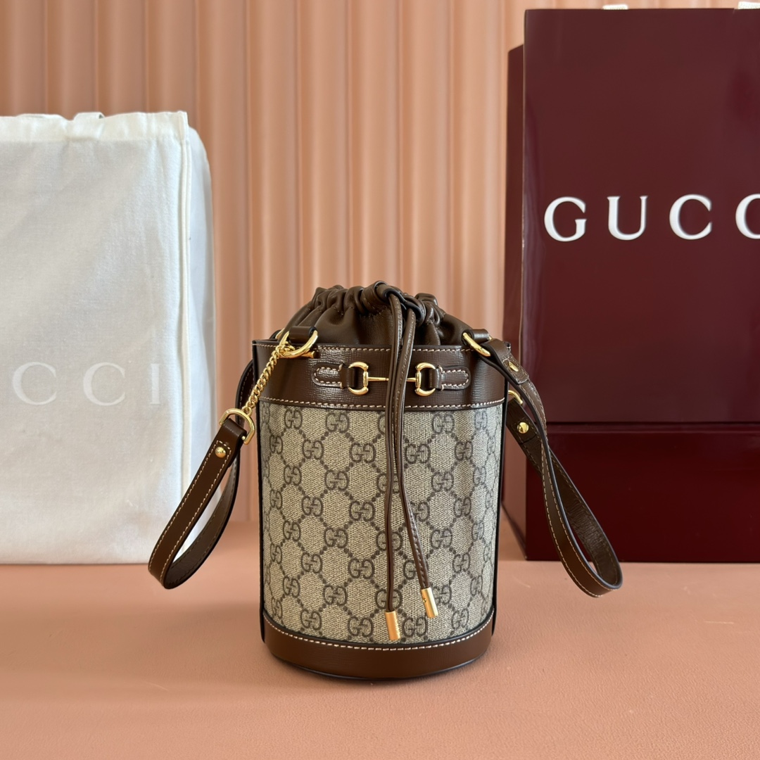 i1753011533_8291_8.jpg Gucci Horsebit 1955 small bucket bag - Image 1
