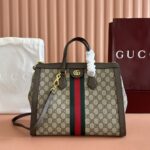 Ophidia GG medium top handle bag 33cm