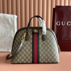 Ophidia GG medium top handle bag 33cm
