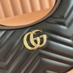 GG Marmont small shoulder bag Shine Metal - Image 5