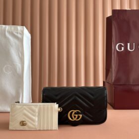 GG Marmont small shoulder bag Old Metal