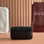 GG Marmont small shoulder bag Shine Metal - Image 2